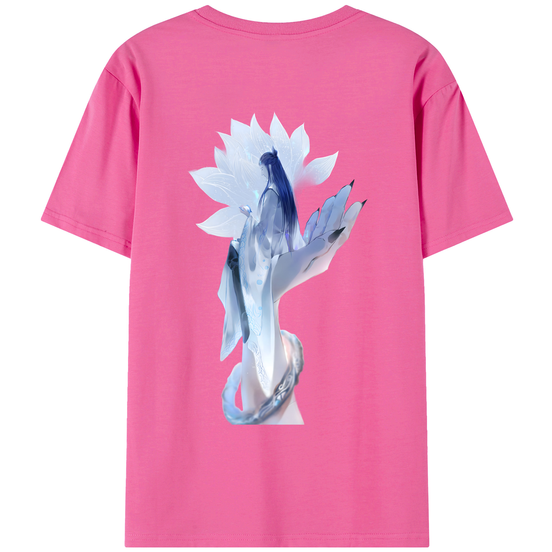 （画像用） Ne Zha 2 ナタ 魔童の大暴れ レディース半袖Tシャツ(バックプリント)
